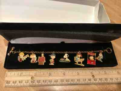 Peanuts Charm Bracelet from Danbury Mint