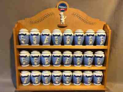 PILLSBURY DOUGHBOY Poppin'Fresh  DanburyMint 2002 Spice Rack 1 broken