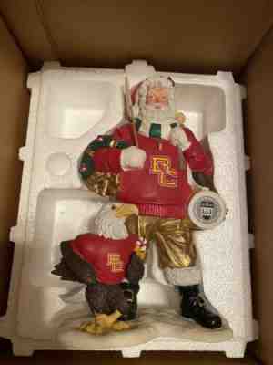 Danbury Mint Boston College Santa Christmas Figurine
