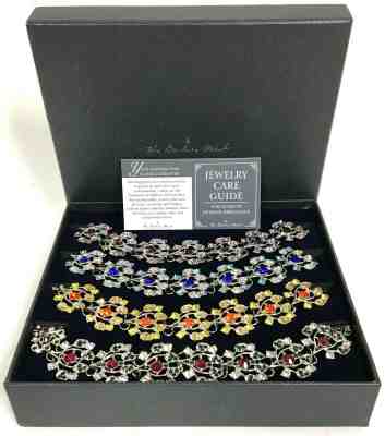 The Danbury Mint Set of 4 Stretch Necklaces