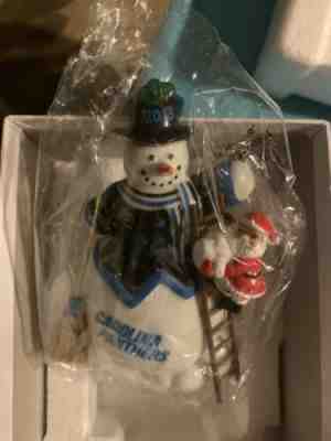 DANBURY MINT ~ CAROLINA PANTHERS ~ 2013 CHRISTMAS Ornament