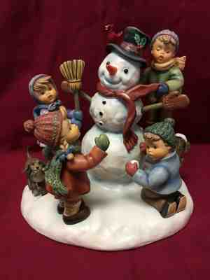 HUMMEL-DANBURY MINT-A NEW WINTER FRIEND EXCELLENT CONDITION!!!