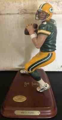 Vintage Brett Favre Green Bay Packers Danbury Mint LE Figurine Figure Statue-NFL