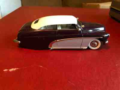 1950 Mercury Custom Convertible 1/24 Diecast Danbury Mint Egg Plant/Lavender.