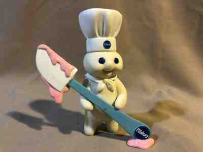 Pillsbury Doughboy Danbury Mint SPREADING IT ON THICK Porcelain BAKEOFF Figurine