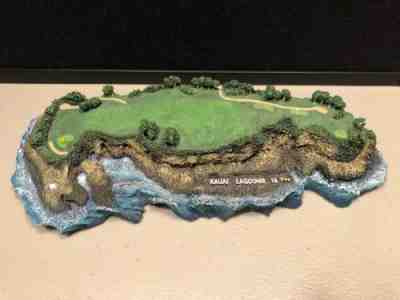 Danbury Mint Legendary Golf The 16th At Kauai Lagoons National Masters 1995