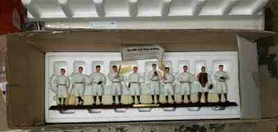 Danbury Mint 1927 New York Yankees Baseball Team Statue Set New Ruth Gehrig