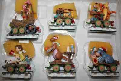 Winnie The Pooh Danbury Mint Christmas Train Piglet's Holiday Train