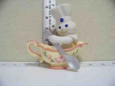 Pillsbury Doughboy Collector Figurine Danbury Mint "The Gravy Boat" 2001