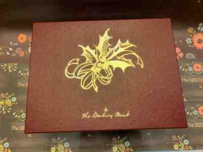  Danbury Mint Illuminated Nativity Christmas Ornaments Set of 8 w/Box EUC Decor
