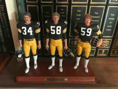 The Linebackers Pittsburgh Steelers by the Danbury Mint 2002