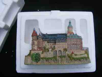 The Danbury Mint The Ksiaz Castle Silesia Poland Enchanted Castles of Europe  