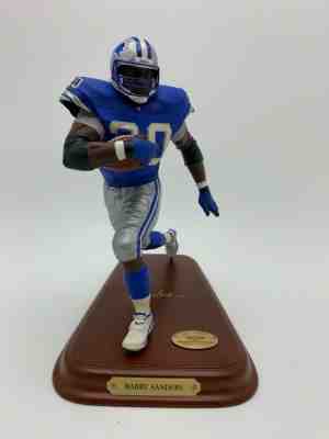 BARRY SANDERS DANBURY MINT FIGURINE
