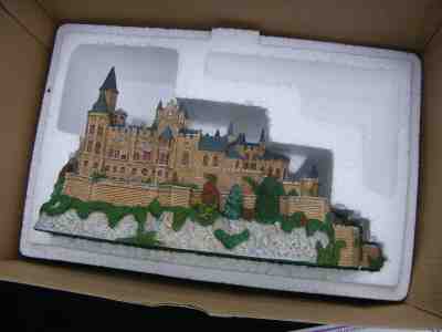 The Danbury Mint The Hohenzollern Castle Germany Enchanted Castles of Europe  