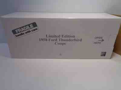 DANBURY MINT 1958 FORD THUNDERBIRD COUPE BNIB 50th ANN. LE. #1406 ALL DOCS&BRO
