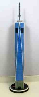 New York World Trade Center FREEDOM Replica Handcraft OOAK 28.5" Building Model