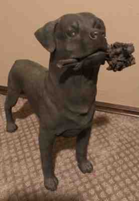 Danbury Mint-Devoted Companion Rottweiler Statue (VERY RARE)