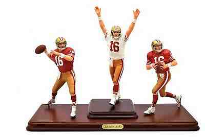 Joe Montana Danbury Mint Figure hot San Fransico 49ers