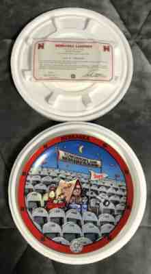 Brand New "Nebraska Campout" Danbury Mint - Gary Patterson - Limited Ed Plate