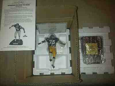 DANBURY MINT JOE GREENE NFL PITTSBURGH STEELERS FIGURE FIGURINE NIB *RARE*