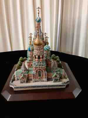 Danbury Mint St Petersburg Wonders of Russia Sculpture Replica (8Z)C1