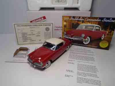 DANBURY MINT RARE 1953 STUDEBAKER COMMANDER STARLINER BNIB "SUPER CLEAN" W/DOCS