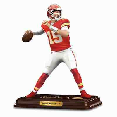 DANBURY MINT PATRICK MAHOMES NFL KANSAS CITY CHIEFS FIGURE FIGURINE STATUE RARE!