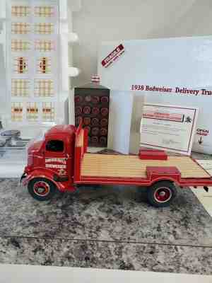 1938 Budweiser Delivery Truck Danbury Mint 1:24 Scale New In Box Complete