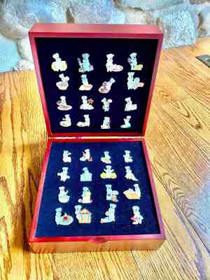 2007-2008 Danbury Mint Pillsbury Doughboy 32-Piece Pin Collection.  