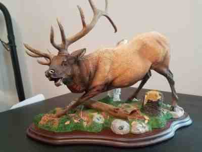 Vintage Danbury Mint "The Elk of a lifetime"  by Nick Bibby