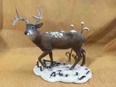 DANBURY MINT ''Four Seasons Deer" WInter BY Craig Phillips WHITE-TAILED DEER