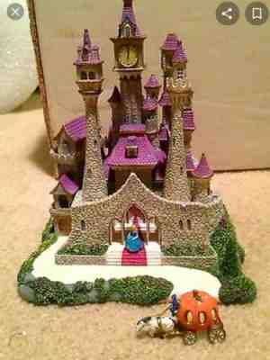1994 Danbury Mint Disney Cinderella Castle Storybook Retired RARE 
