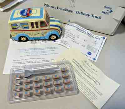 Pillsbury Doughboy Poppin' Fresh Danbury Mint Delivery Truck 2001
