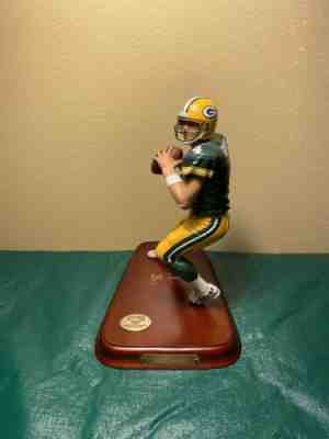 Vintage Brett Favre #4 Green Bay Packers  Danbury Mint Figurine Figure NFL