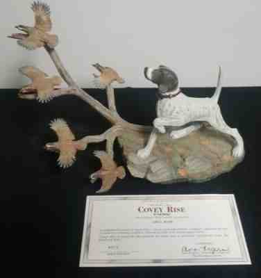 DANBURY MINT HUNTING DOGS AND GAME BIRDS - COVEY RISE - A5120 - Collect 