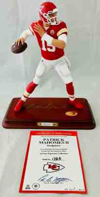 Patrick Mahomes II Danbury Mint Figure Statue Kansas City Chiefs KC NFL Football