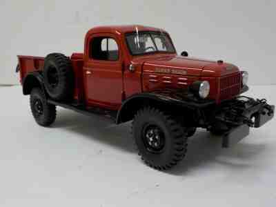 Danbury Mint 1946 Red Dodge Power Wagon USED NO BOX 1:24 Scale