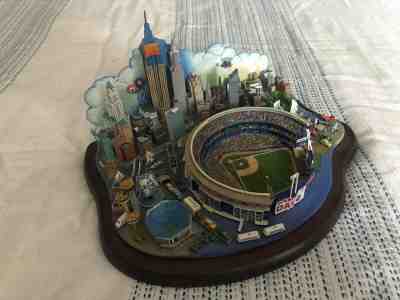 Rare Danbury Mint New York City Opening Day at Shea Stadium Model Statue Replica