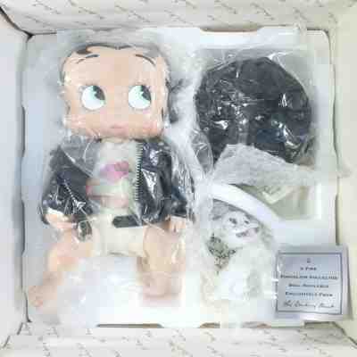 ULTRA RARE BETTY BABY BOOP BORN TO RIDE PORCELAIN DOLL DANBURY MINT IN BOX