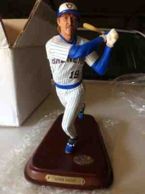 Danbury Mint Robin Yount Milwaukee Brewers W/ Original Box, COA 2001