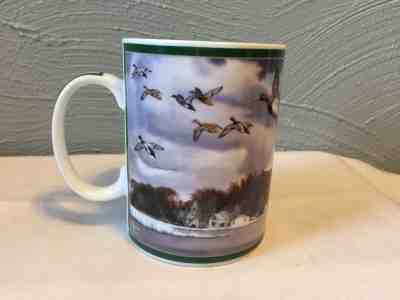 Danbury Mint Wild Wings Ducks of North America Collector Coffee Mugs Ceramic