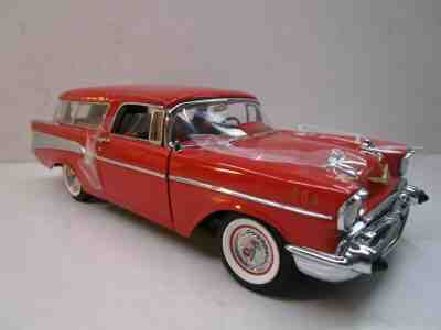 Danbury Mint 1957 Chevrolet Bel Air Nomad Wagon 1:24 Diecast Model Limited NIB