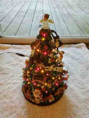 Danbury Mint Comical Cats Christmas Tree