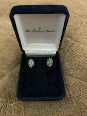 Diamond and Emerald Earrings