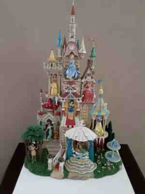 Disney Enchanted Princess Castle by Danbury Mint EUC