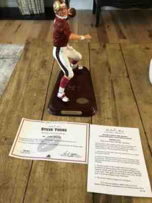 Steve Young Danbury Mint Statue Figurine SF San Francisco 49ers New w/ Box COA