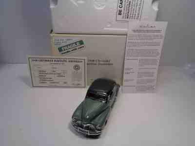 DANBURY MINT 1948 CHEVROLET FLEETLINE AEROSEDAN BNIB W/DOCS  - RASH FREE SHARP 
