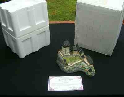The Danbury Mint Karlstejn Castle Bohemia Czech Enchanted Castles of Europe  