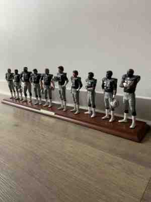 Danbury Mint 1976 Oakland Raiders Team Figurine