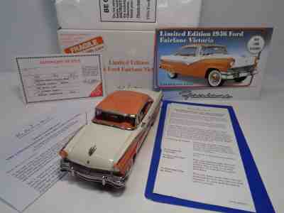 DANBURY MINT RARE 1956 FORD FAIRLANE VICTORIA HT LE LOW #143 of5000 BNIB W/ DOCS